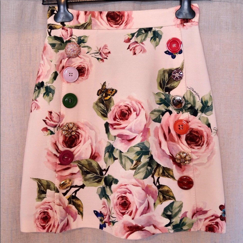 Dolce&Gabbana Swarovski embellished skirt Size 38